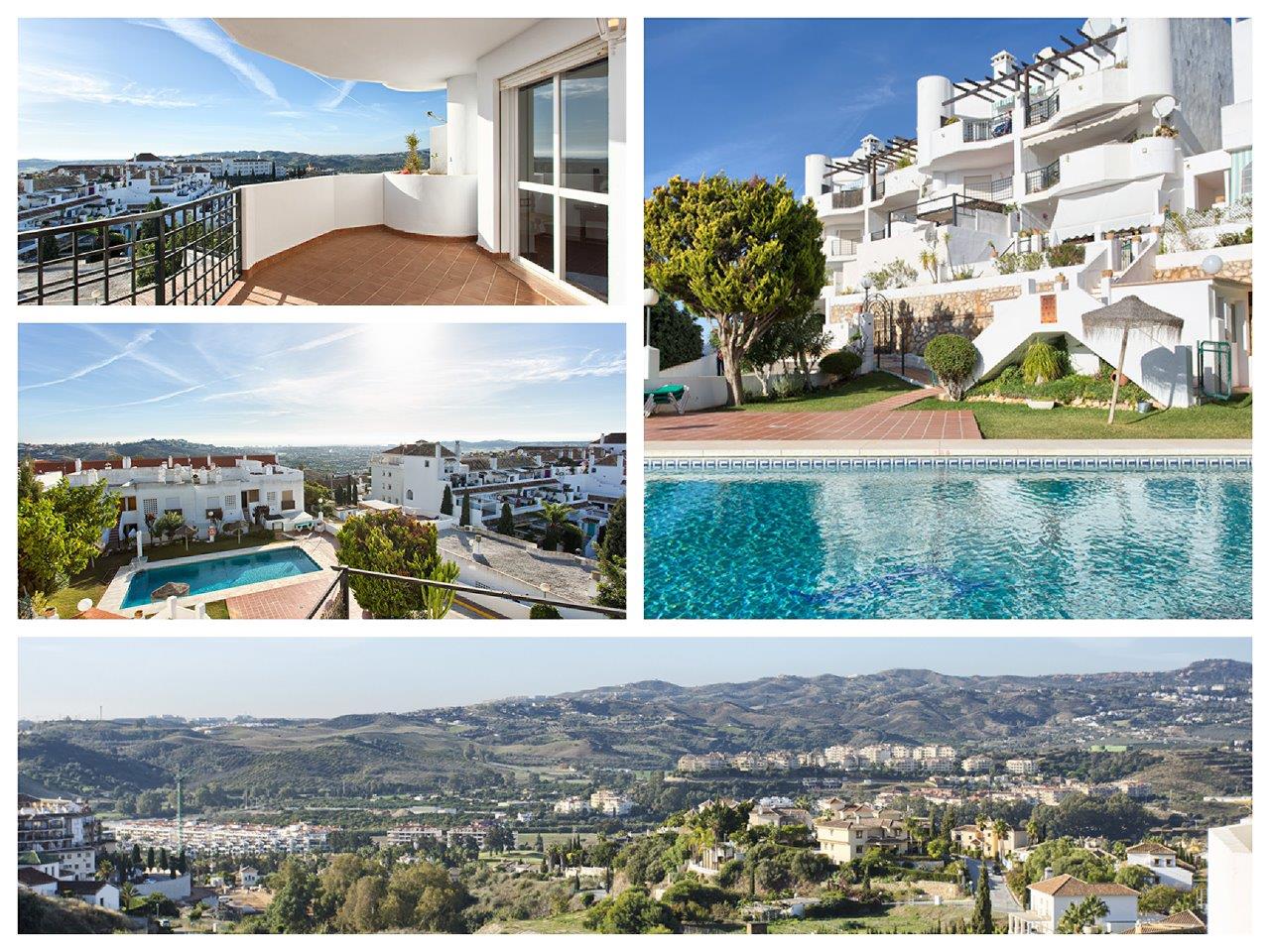 in Mijas Golf for sale with stunning views - just 126,000